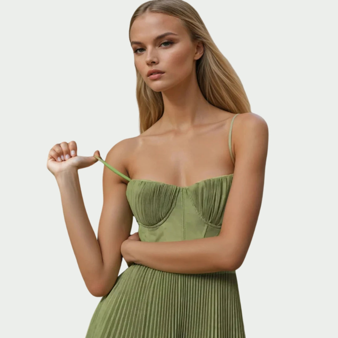 Veronique | Robe maxi élégante et féminine