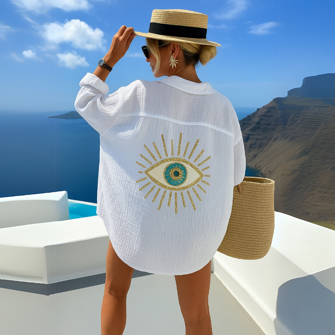 ZOË|Blouse décontractée de style Ibiza
