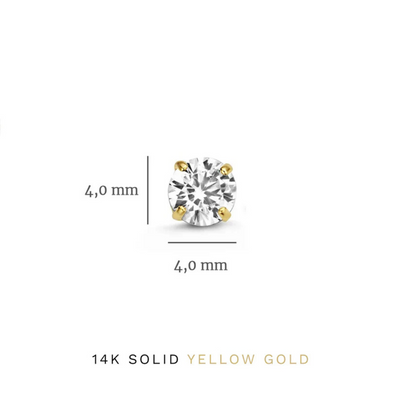 Olivia™ | Parure de boucles d’oreilles luxueuse avec effet Brillane et 14 carats dorée
