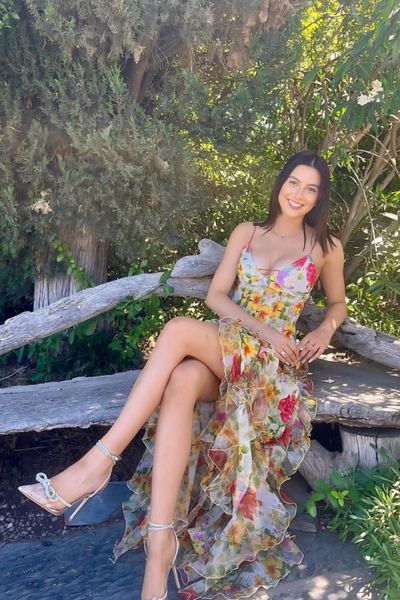 Gene | Robe été Elégant Pour Femme | Fleurie