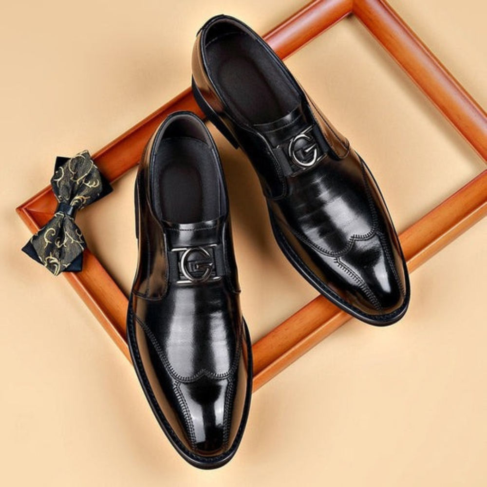 Giovanni | Chaussures Élégantes Pour Hommes | Noir