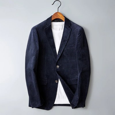 Berto | Blazer en Velours Côtelé Pour Hommes | Luxe