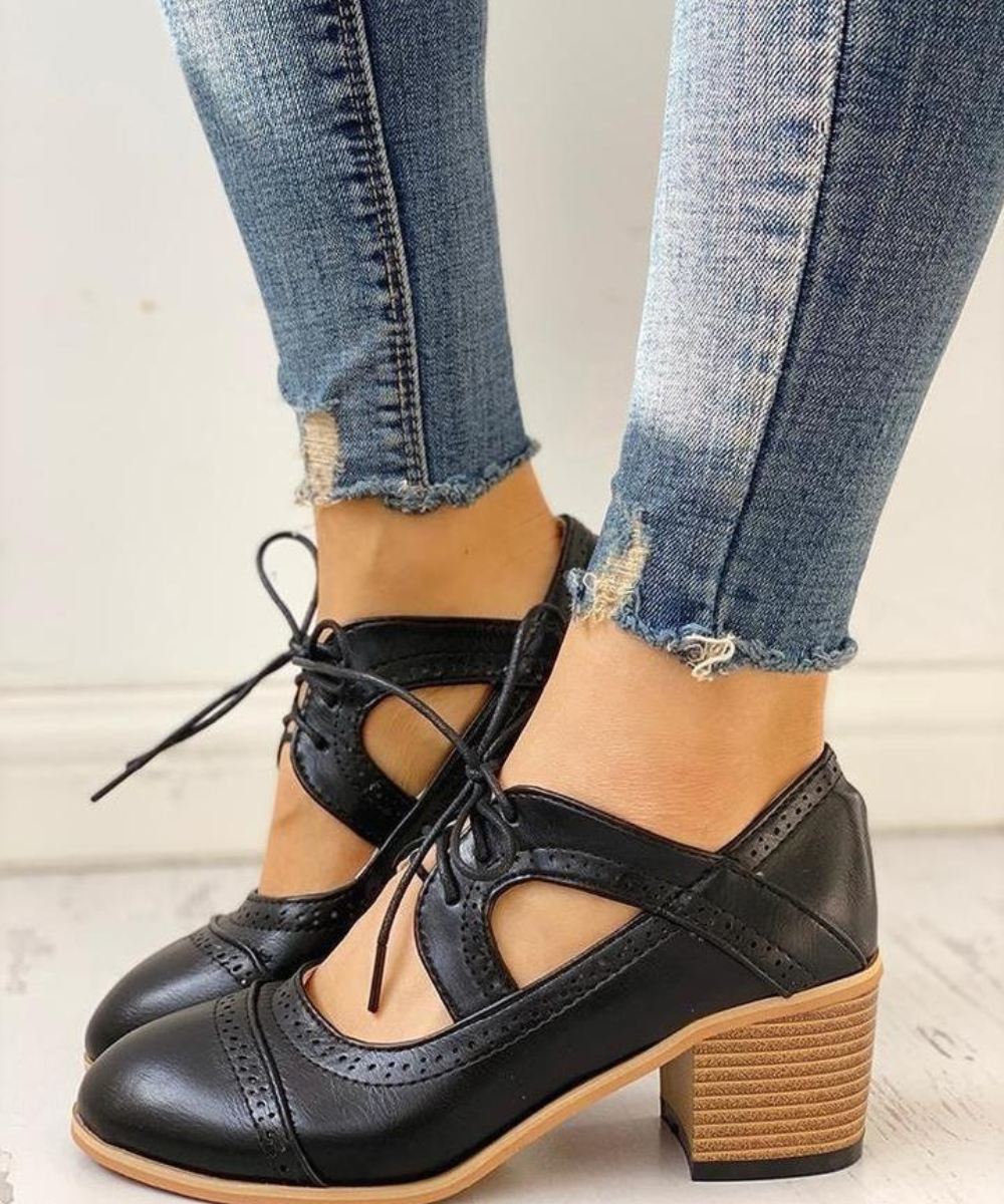 Olli |  Chaussure à Lacets Orthopédique Pour Femme | Hautes