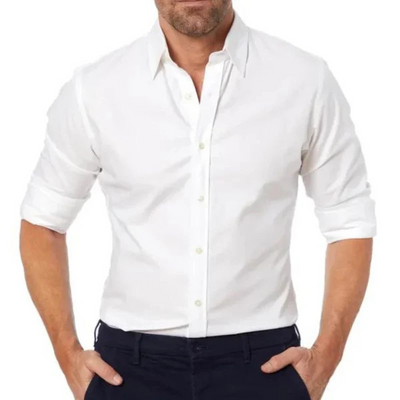 Gabby | Chemise à Manches Longues Pour Hommes | Pulls