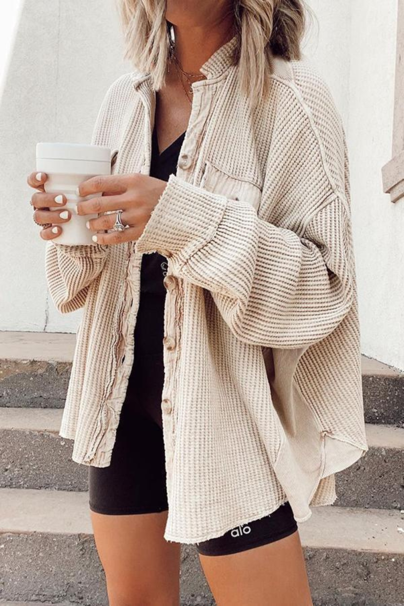 Naora | Veste d’été en maille décontractée pour Femmes | Coupe vent