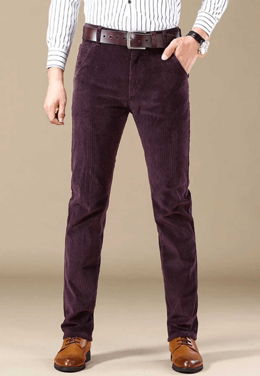 Ernel | Pantalon en velours côtelé pour Hommes | Velours cotelé