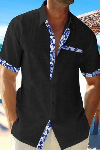 Lenard | Chemise D' été Pour Hommes | Manche courte