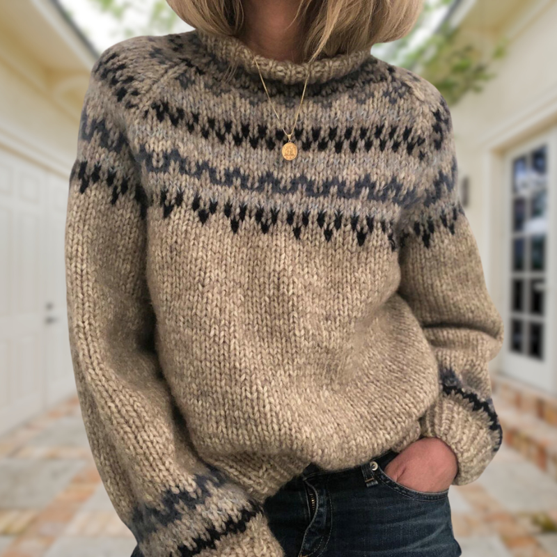 Layla | Pull Retro Confortable