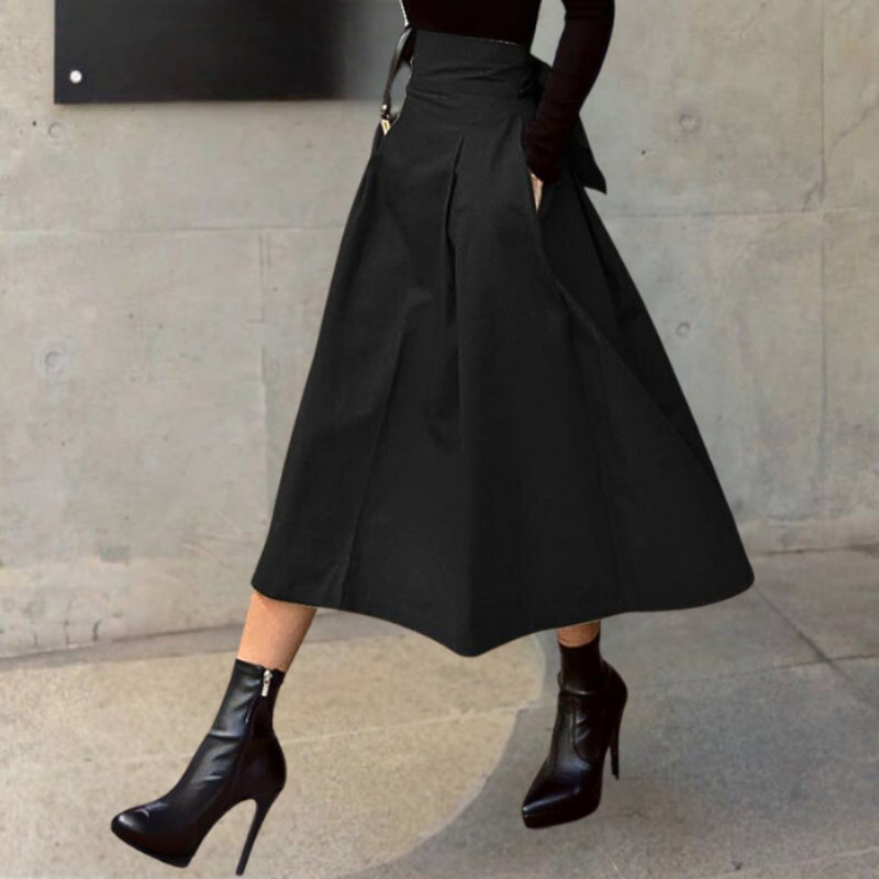 Jane | Jupe Taille Haute Elégante Pour Femmes | Longue