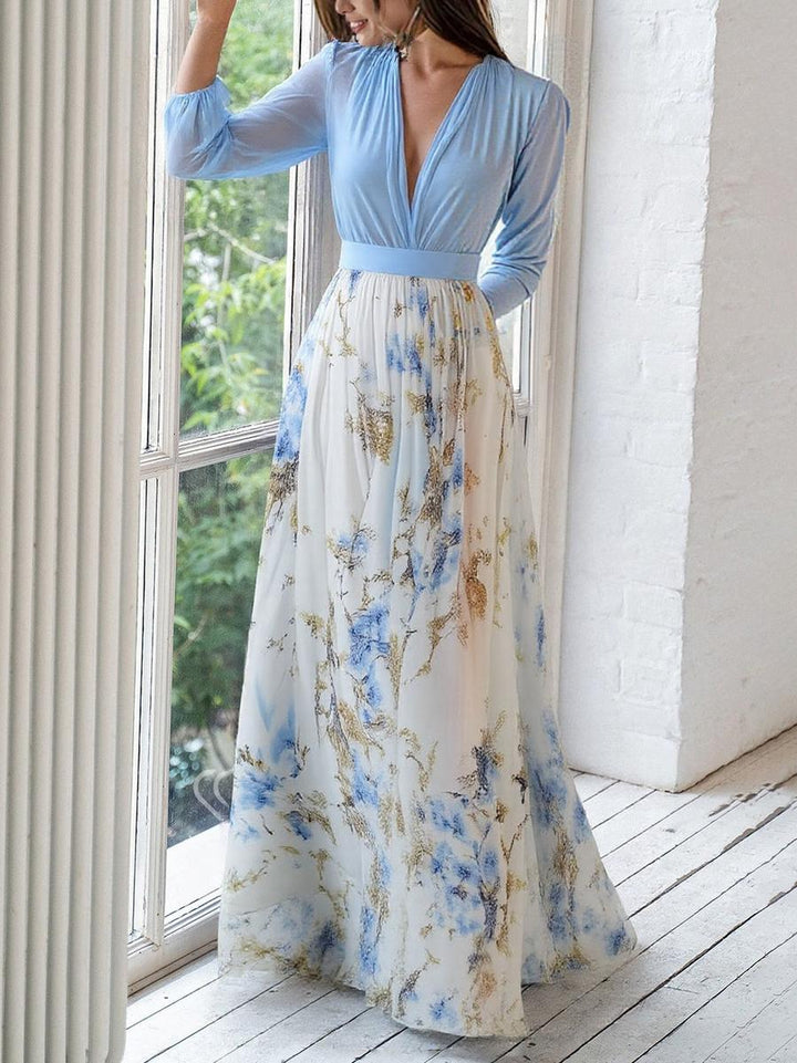 Tess™ Robe Longue à Motif Floral