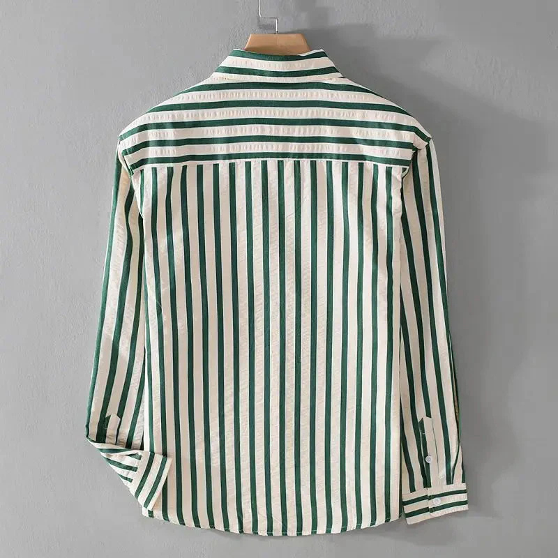 Hervé | Blouse Rayée Pour Hommes | Tendance