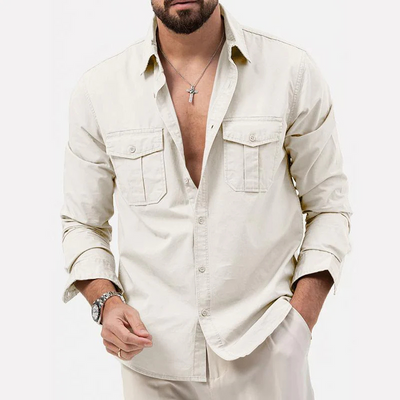 Calixte | Chemise Cargo Pour Hommes | Stylisé