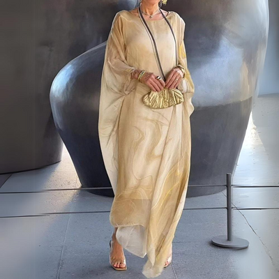 Camille - Robe élégante en mousseline de soie