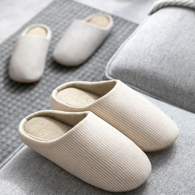 Witney | Chaussons Duveteux Pour Femmes | Blanche