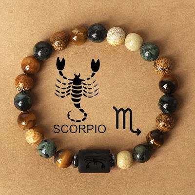 Bracelet Zodiaque en Pierres Naturelles