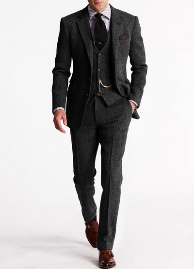 Trevor | Costume Trois Pièces à Pour Homme | Élégant