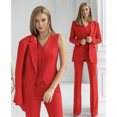 Tailleur "Sophie" (blazer+pantalon+gilet)