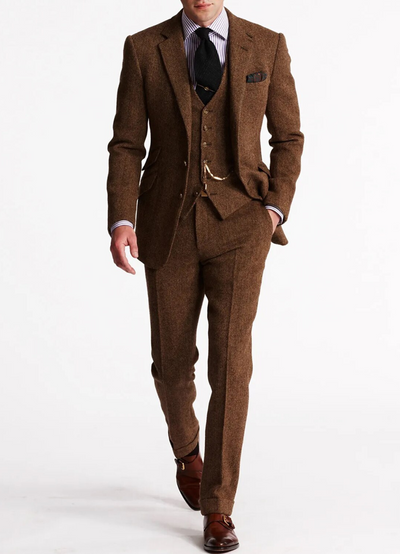 Trevor | Costume Trois Pièces à Pour Homme | Élégant