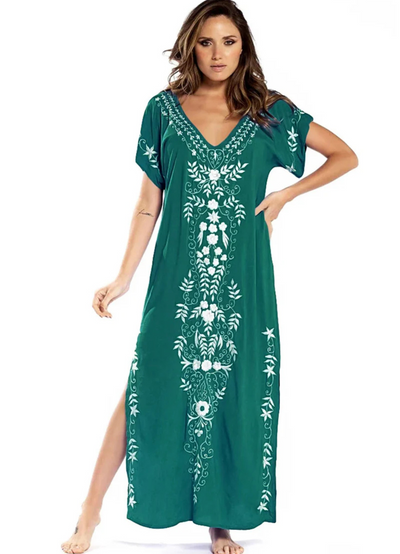 Tamsin | Robe De Plage Bohème Pour Femmes | Longue