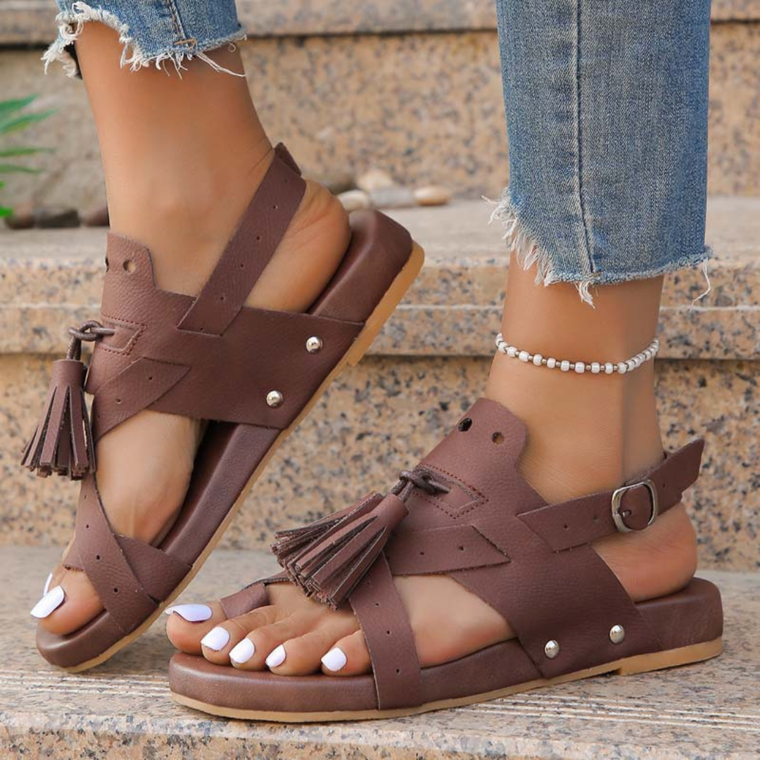 Eclypse | Sandales d'été Plate Pour Femme | Tendance