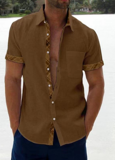 Onyx | Chemise Décontractée Pour Hommes | Noir