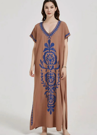 Tamsin | Robe De Plage Bohème Pour Femmes | Longue