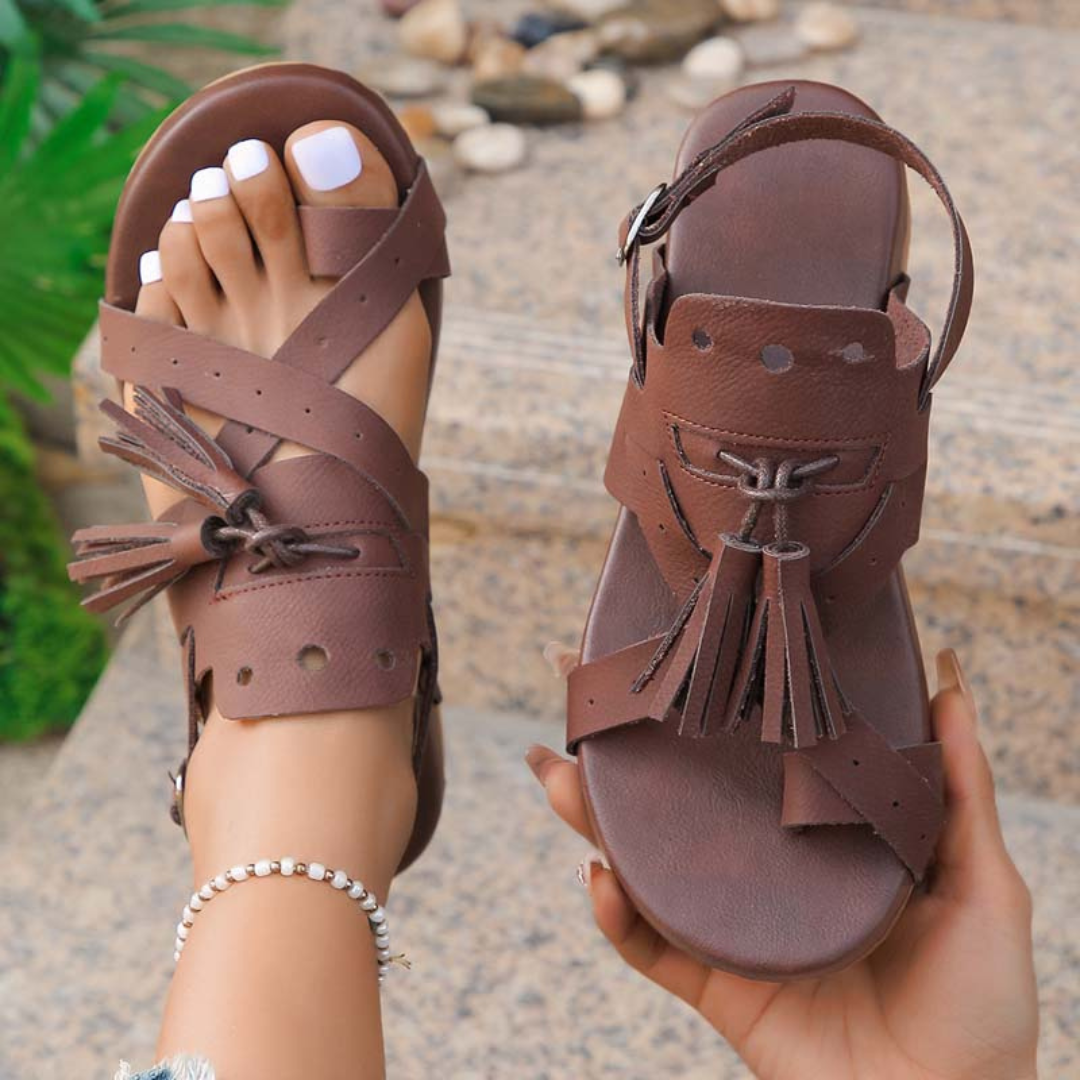 Eclypse | Sandales d'été Plate Pour Femme | Tendance