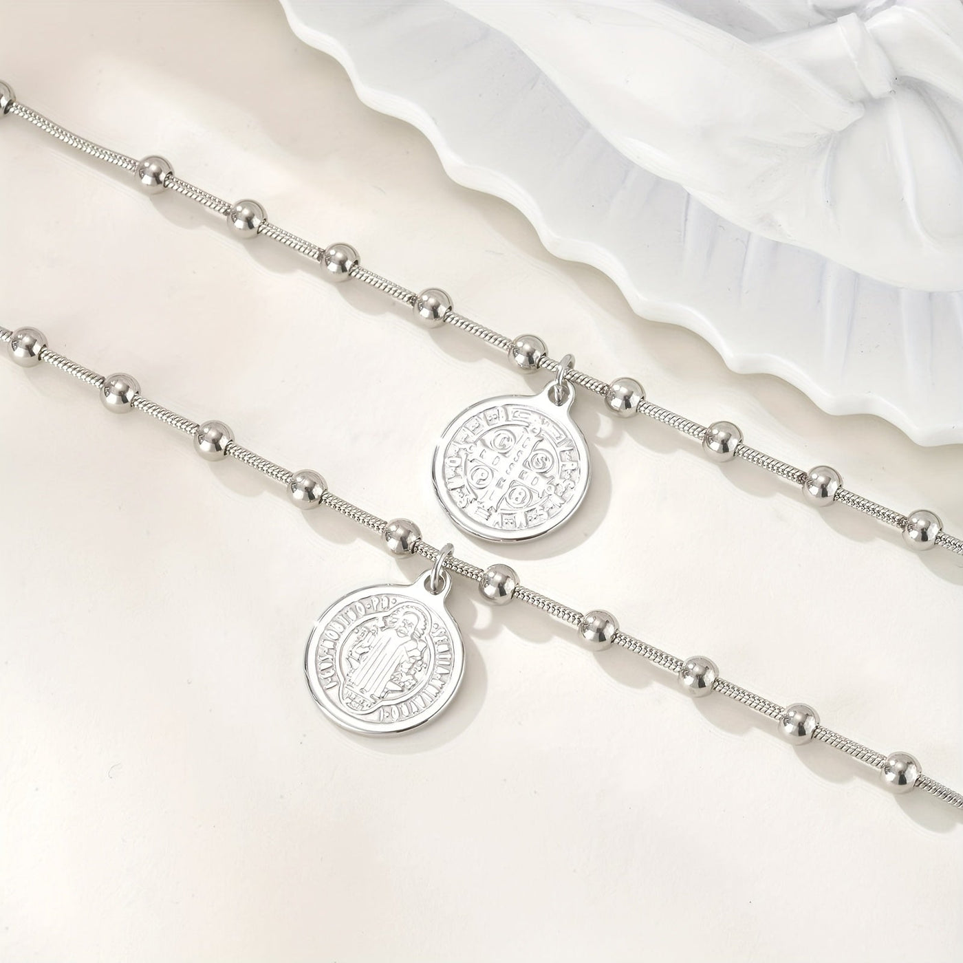 🇫🇷 Bracelet Benedict design français en or 18K