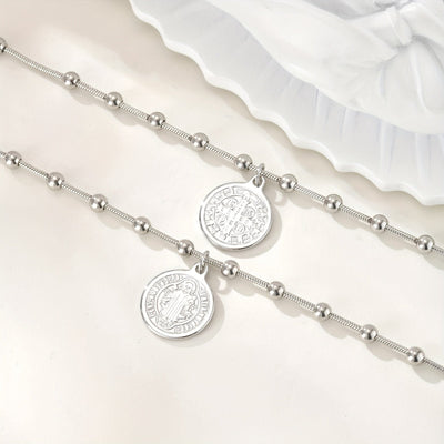 🇫🇷 Bracelet Benedict design français en or 18K