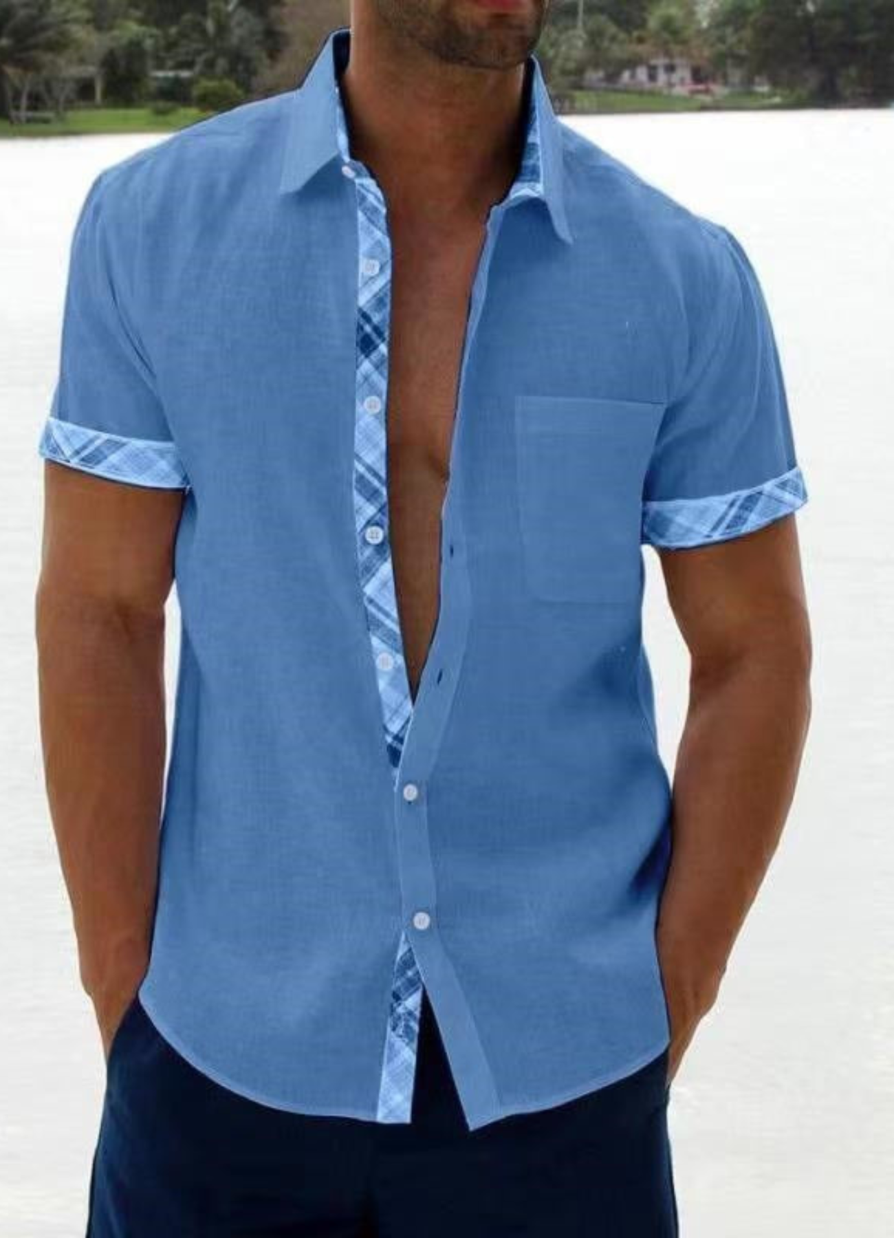 Onyx | Chemise Décontractée Pour Hommes | Noir