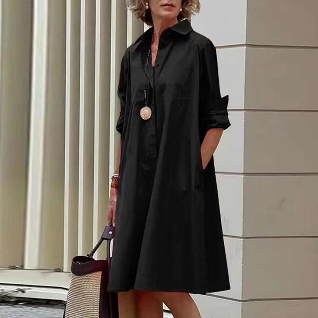 Gaëlle | Robe Chemise pour Femme | Midi