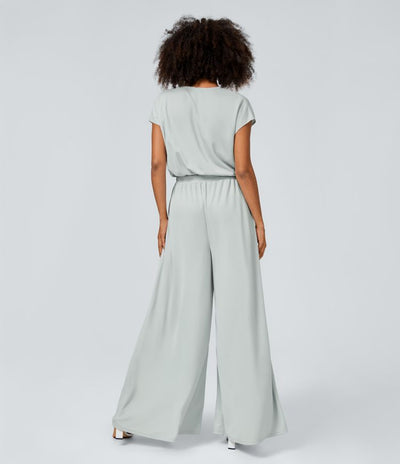 AtelierdeRocheParis™ | Louise | Combinaison tailleur à jambes larges
