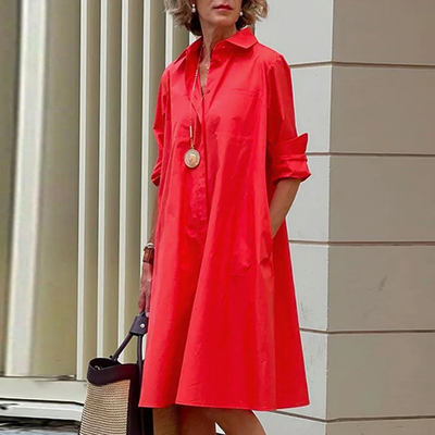 Gaëlle | Robe Chemise pour Femme | Midi