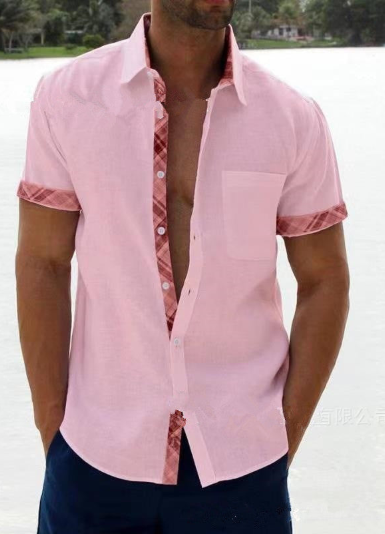 Onyx | Chemise Décontractée Pour Hommes | Noir