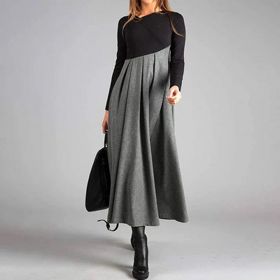 Zayna | Robe printanière élégante à manches longues pour femmes