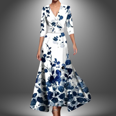 Ada | Robe Maxi Florale Élégante