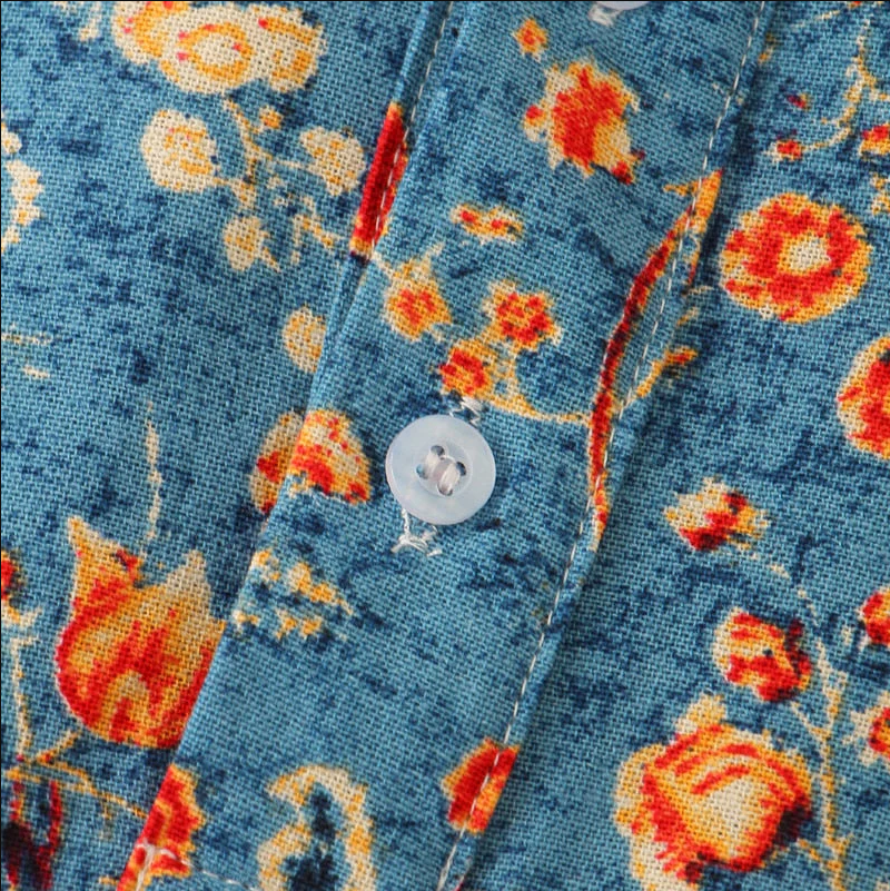 Chemise Boutonnée à Manches Courtes pour Hommes