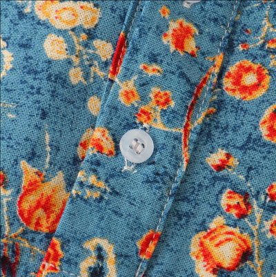 Chemise Boutonnée à Manches Courtes pour Hommes