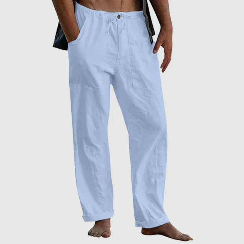 Fernando | Pantalon en lin décontracté pour Hommes | Larges