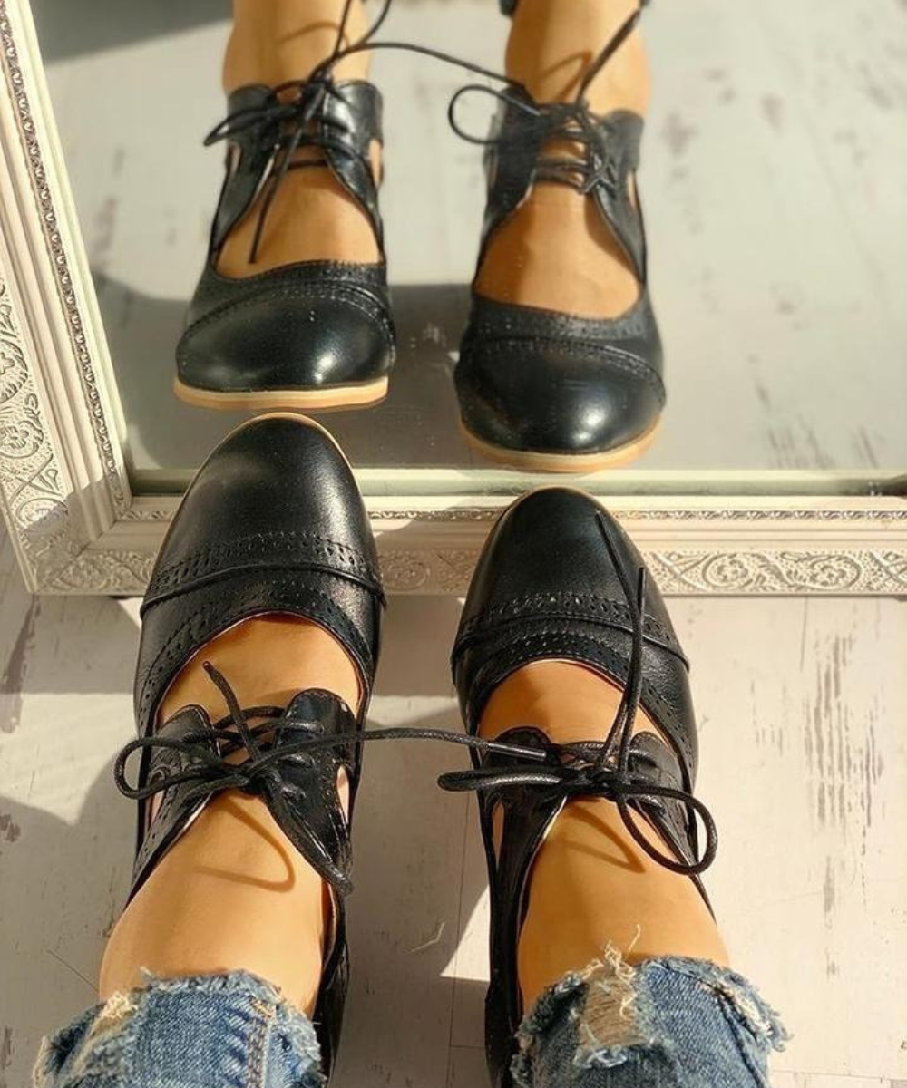 Olli |  Chaussure à Lacets Orthopédique Pour Femme | Hautes