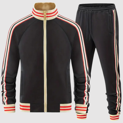Kyrie | Ensemble De Survêtement Rayé Avec Pantalon De Sport Pour Hommes | Set