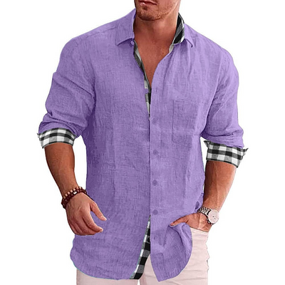 Darren | Chemise Décontractée Pour Hommes | Noir