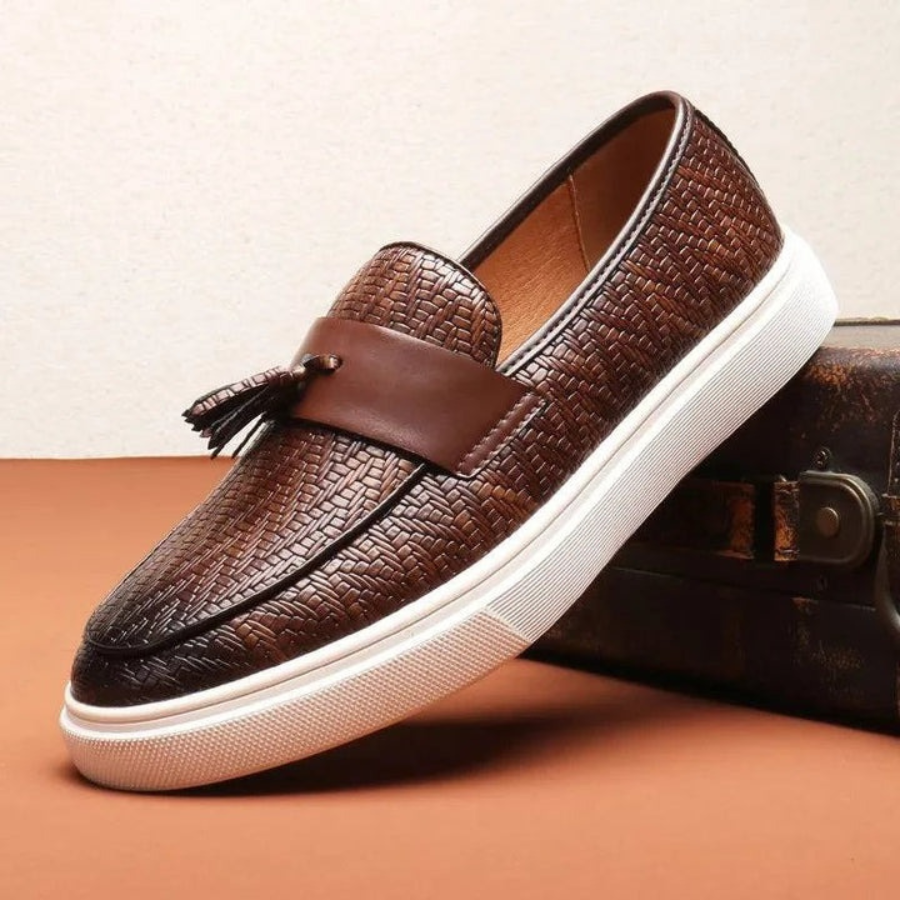 Wowee | Mocassins plates pour hommes | Orthopédique