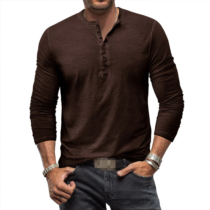 Brieuc | Chemise Basique Pour Hommes | Manches Longues