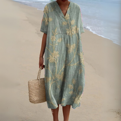 Sarah | Robe élégante avec imprimé floral