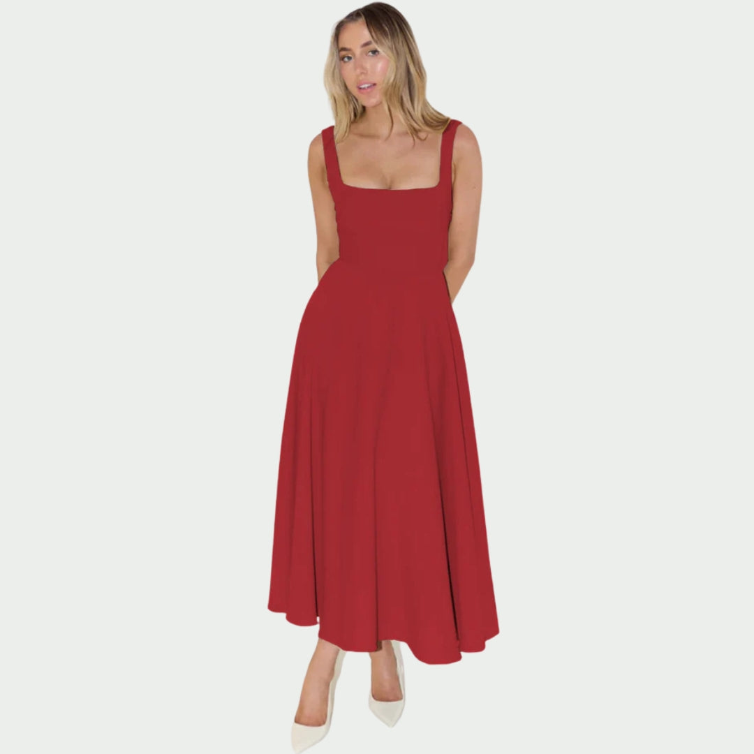 Scarlett | Robe midi élégante et féminine