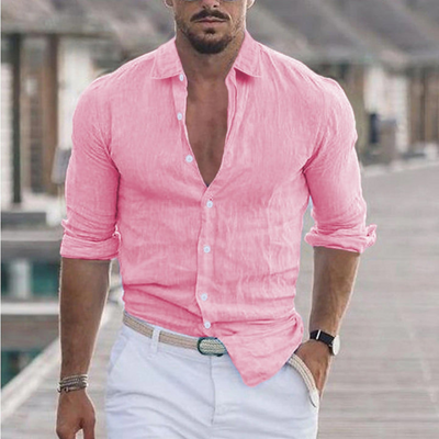 Brock | Chemise à Col Rabattable Pour Hommes | Court