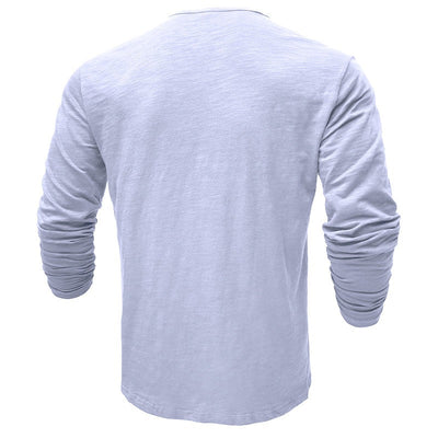 T-shirt en coton à manches longues