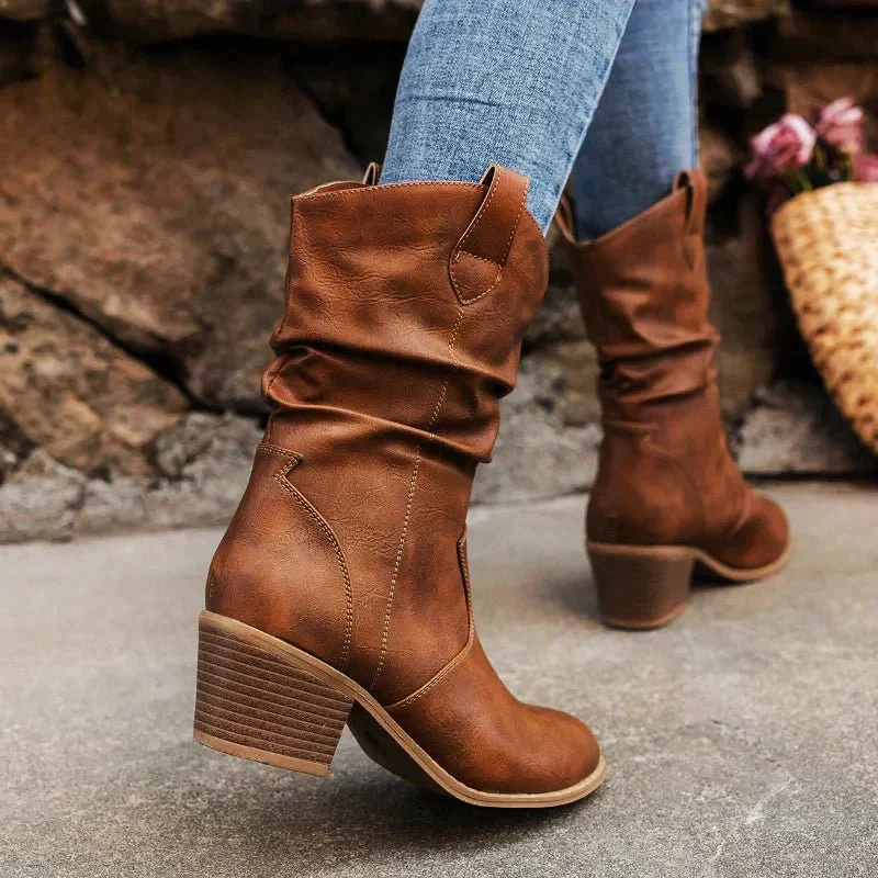 Liliane | Bottes Femme Style Western | Élégantes