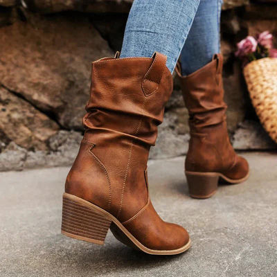 Liliane | Bottes Femme Style Western | Élégantes